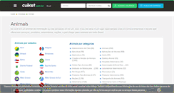 Desktop Screenshot of animais.cuiket.com.br