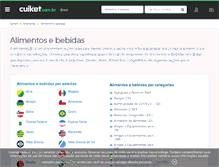Tablet Screenshot of alimentos.cuiket.com.br