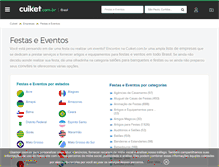 Tablet Screenshot of eventos.cuiket.com.br
